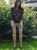 matures on pantyhose